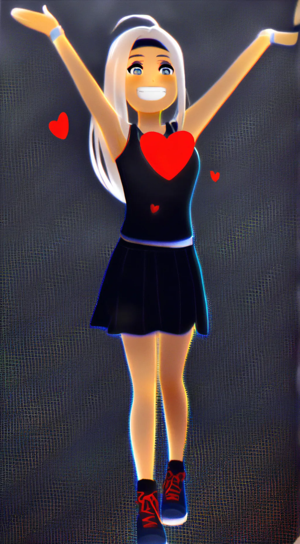 ai character: Shady  background