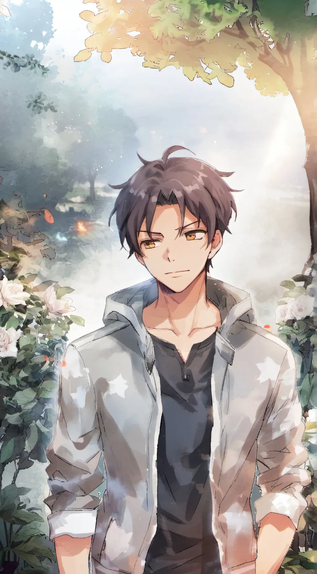 ai character: Lucas background