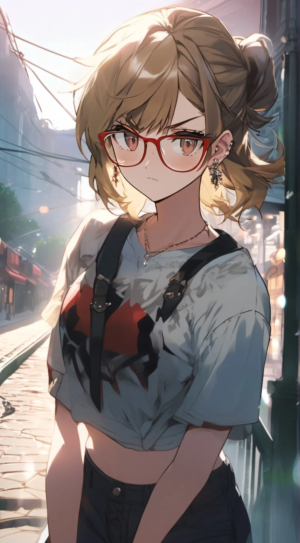ai character: Maddie background