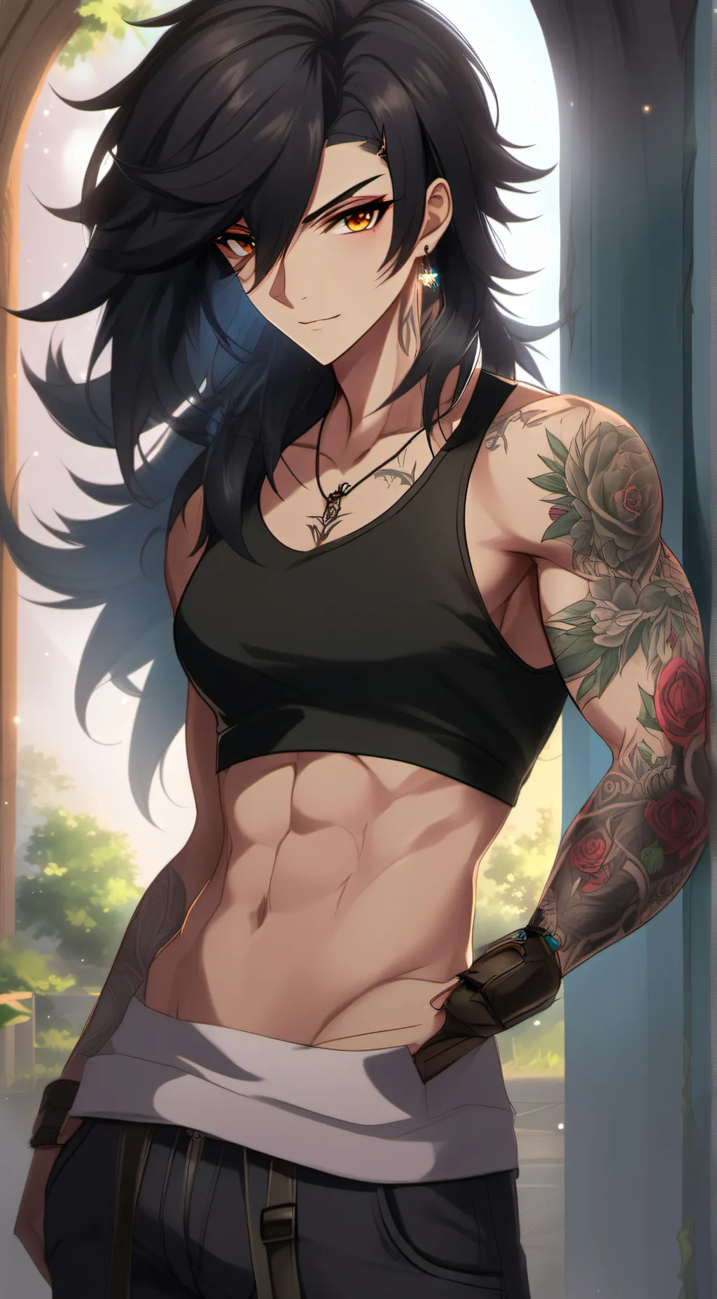 ai character: Harley background