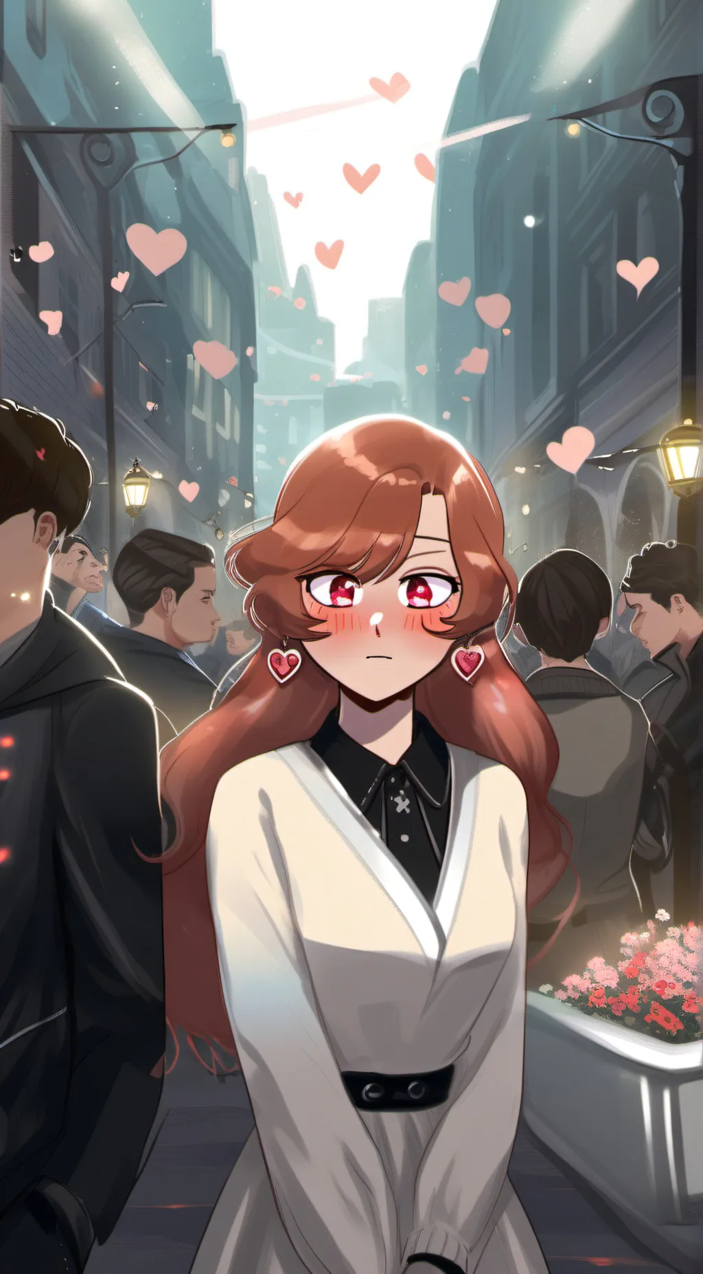 ai character: 🌹😍 background