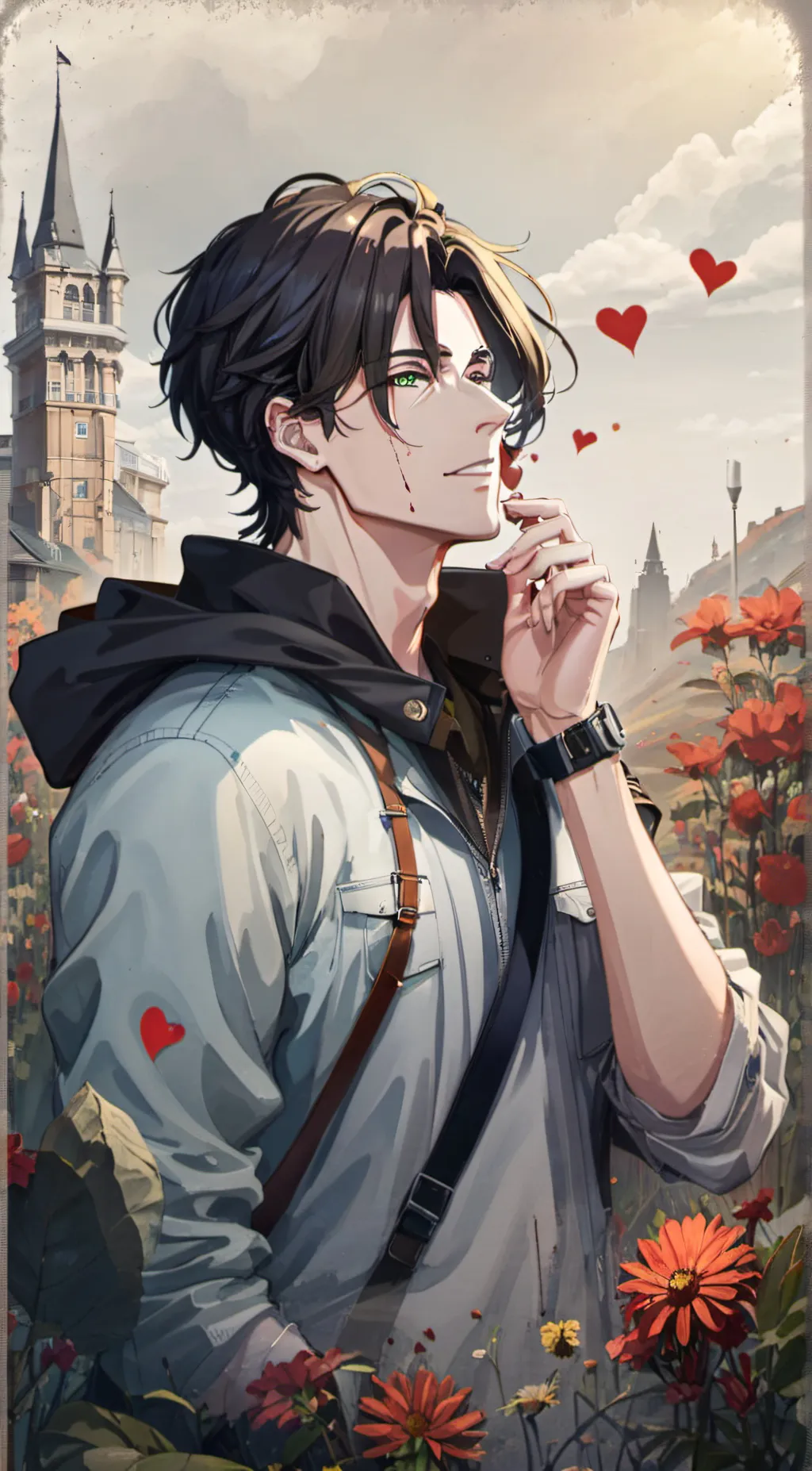 ai character: Kiroko background