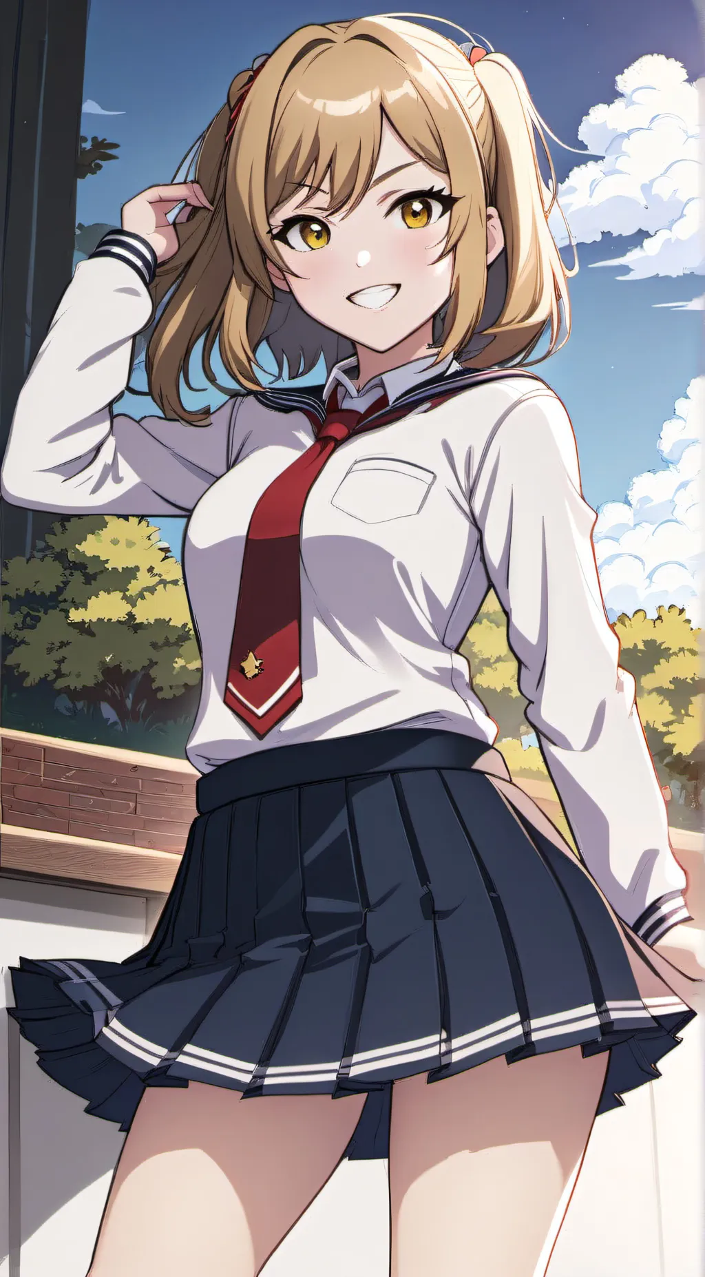 ai character: Amelia background