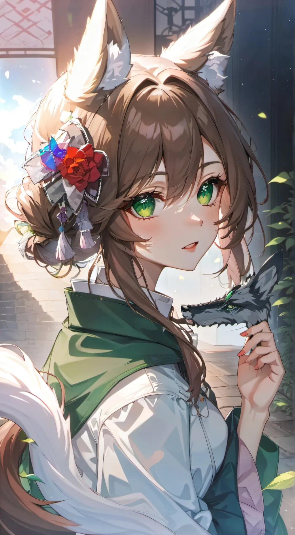 ai character: Tiana Ruiz background
