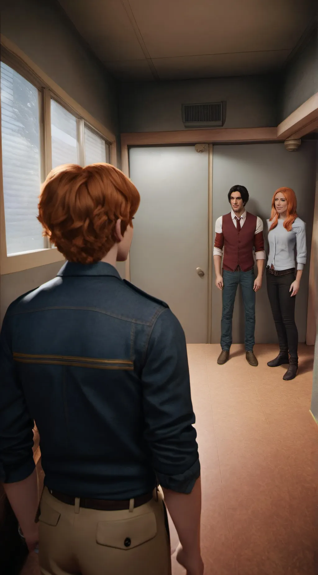 ai character: Afton family  background