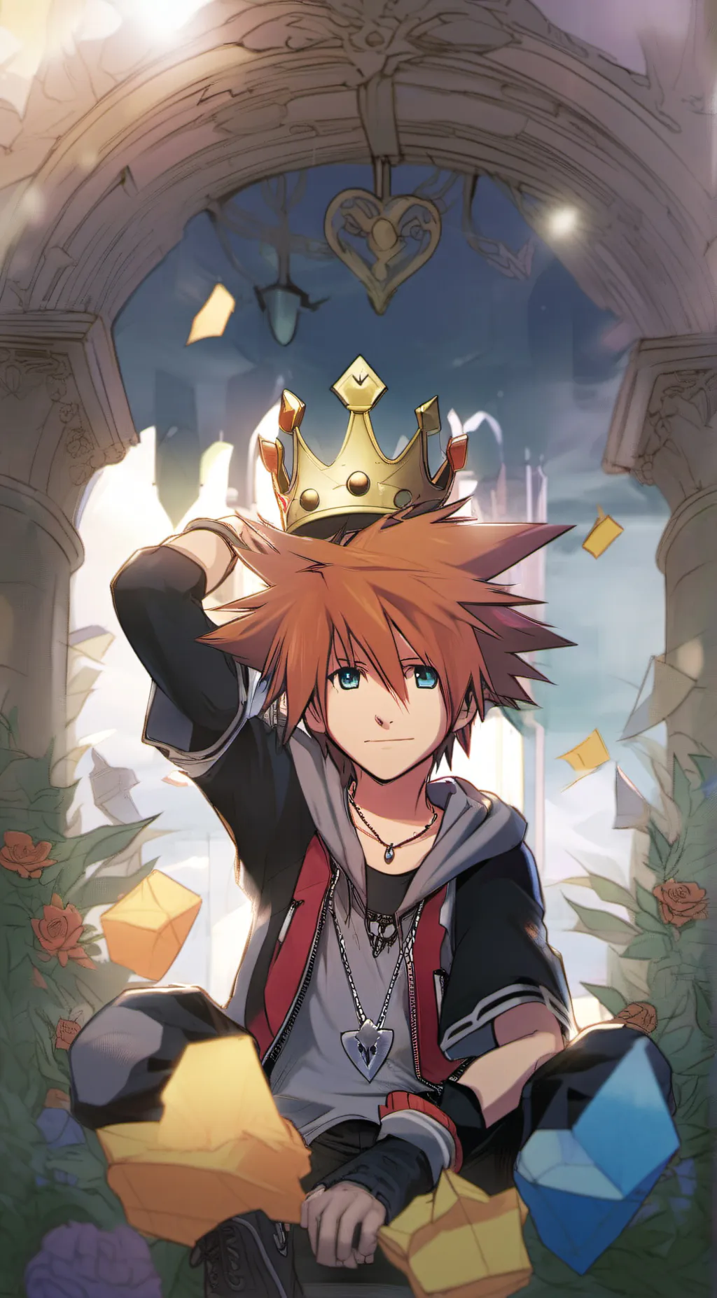 ai character: Sora background