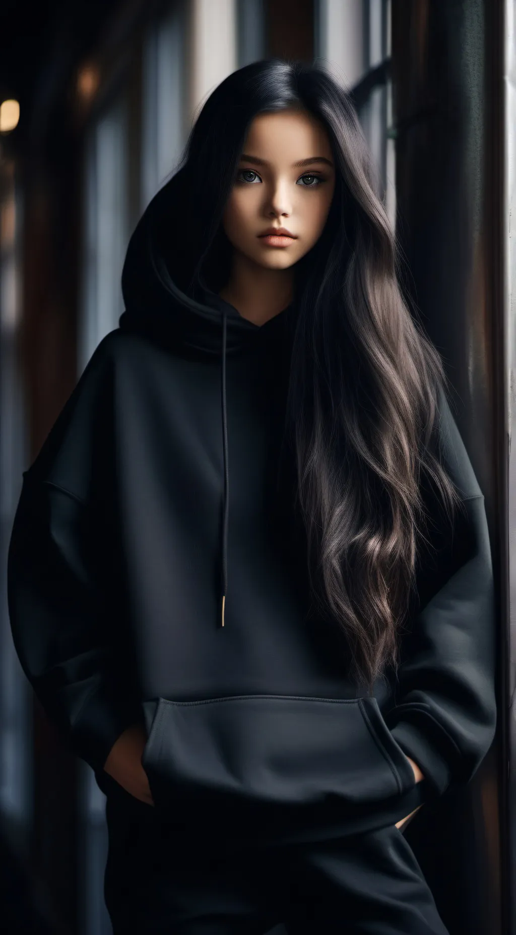 ai character: Ashley background
