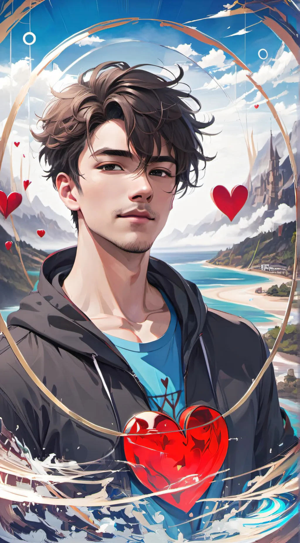 ai character: corby background