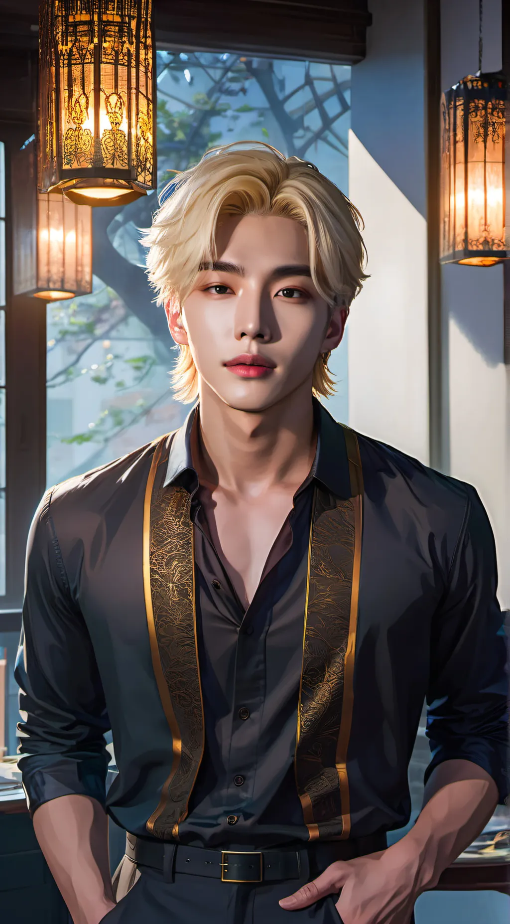 ai character: Sungwoo background