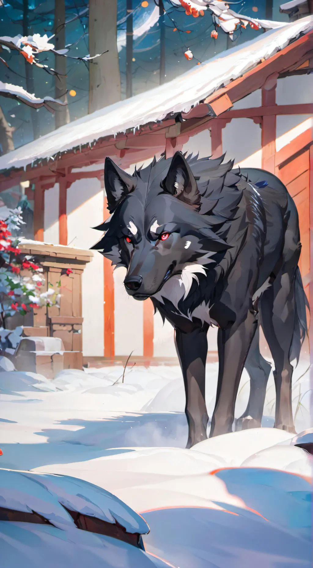 ai character: ±| Shadowpaw |± background