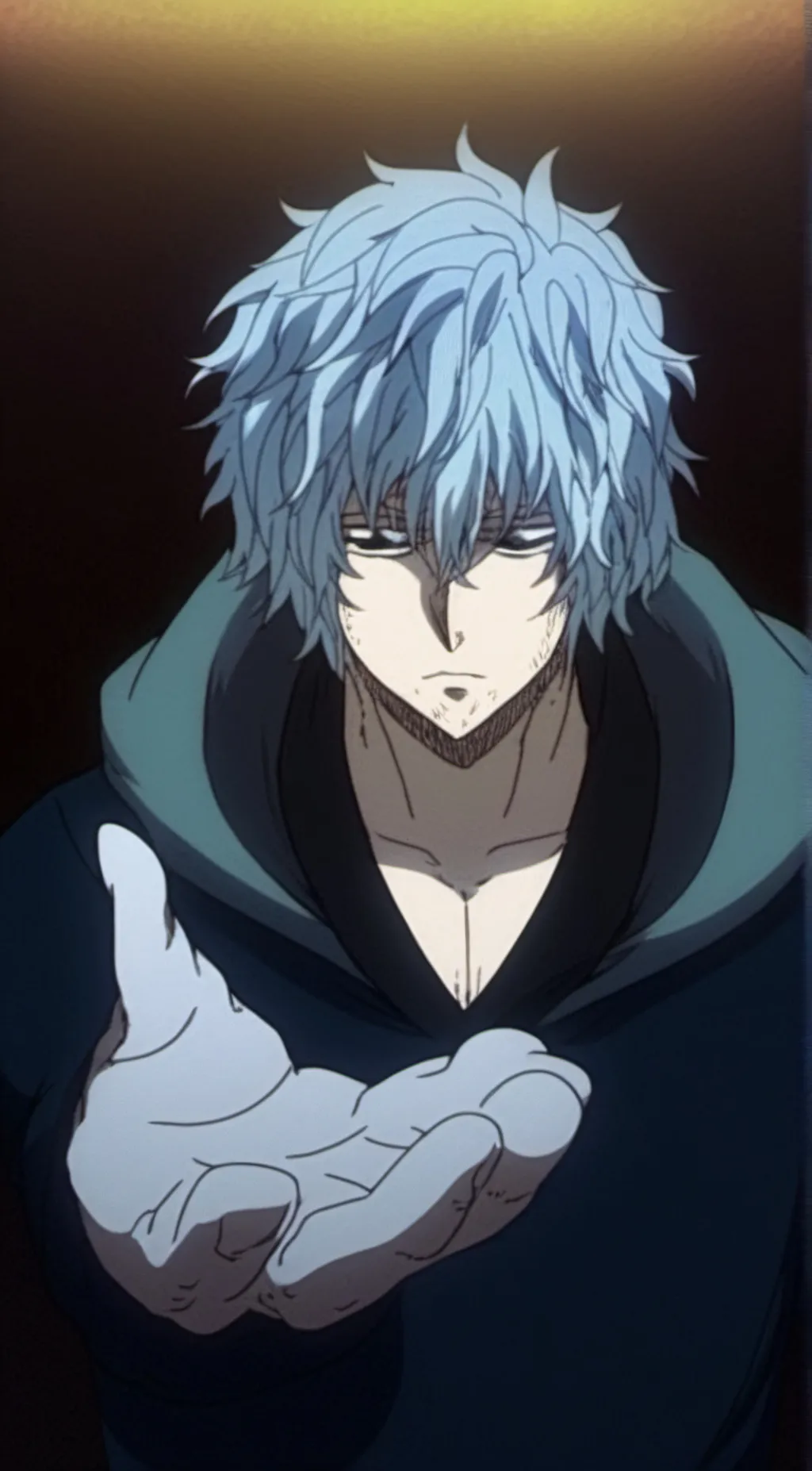 ai character: shigaraki  background