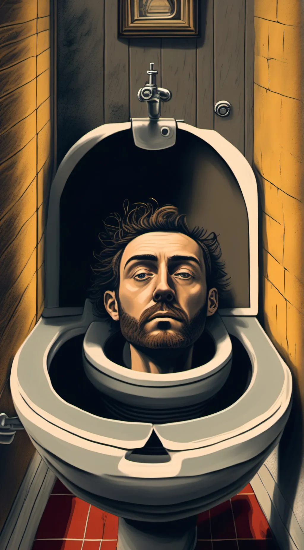 ai character: skibid toilet background