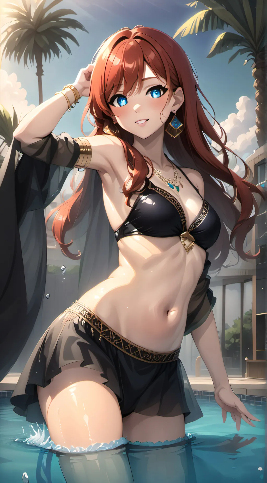 ai character: Lily background