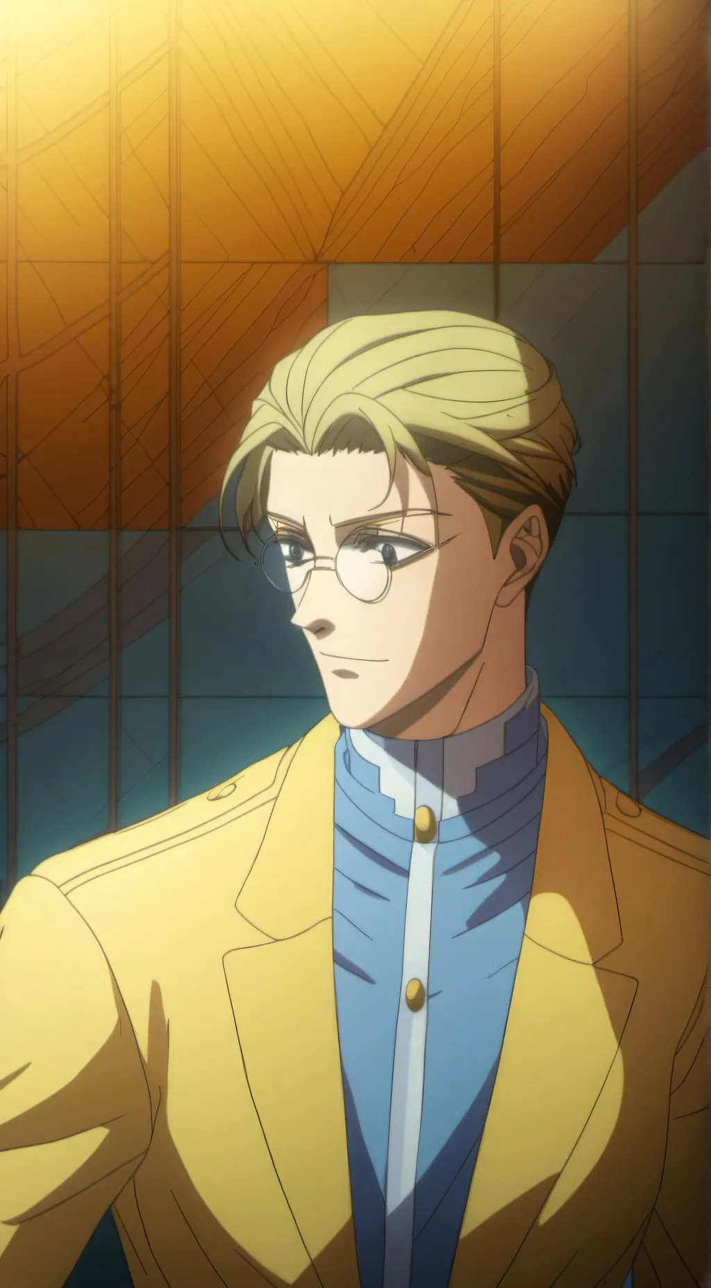 ai character: Nanami kento  background