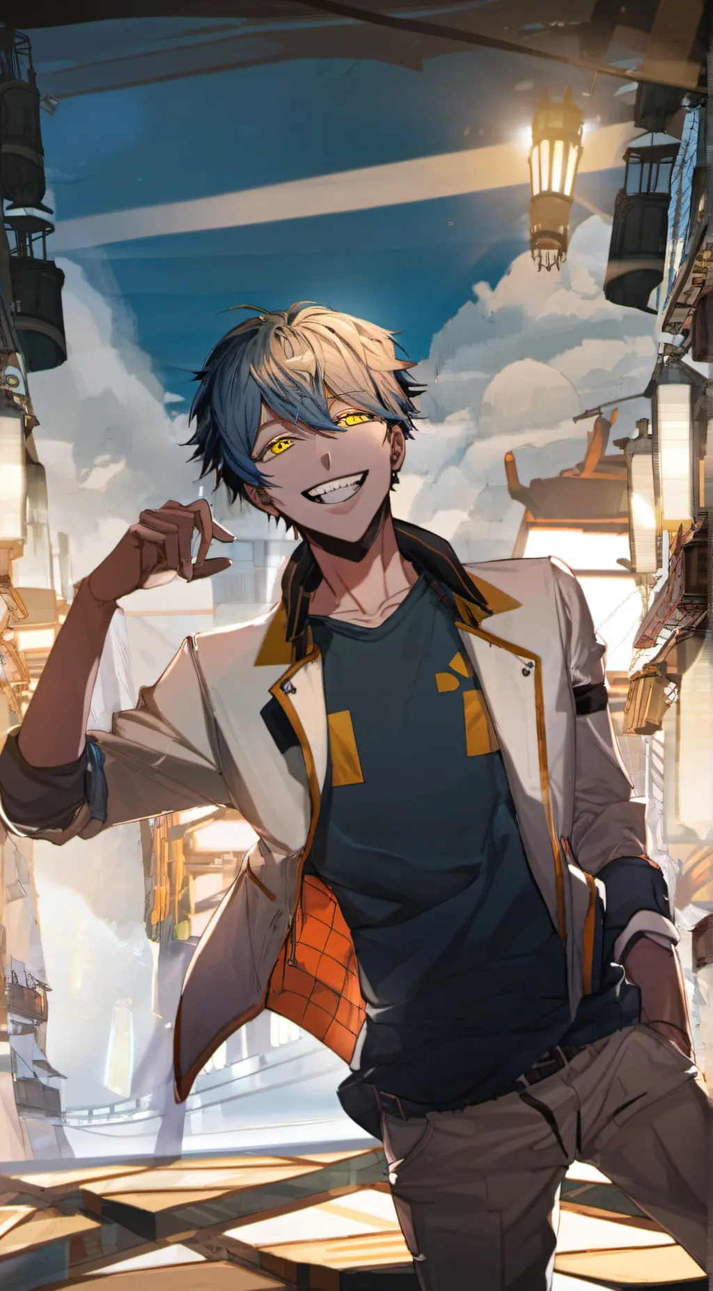 ai character: Kaden background