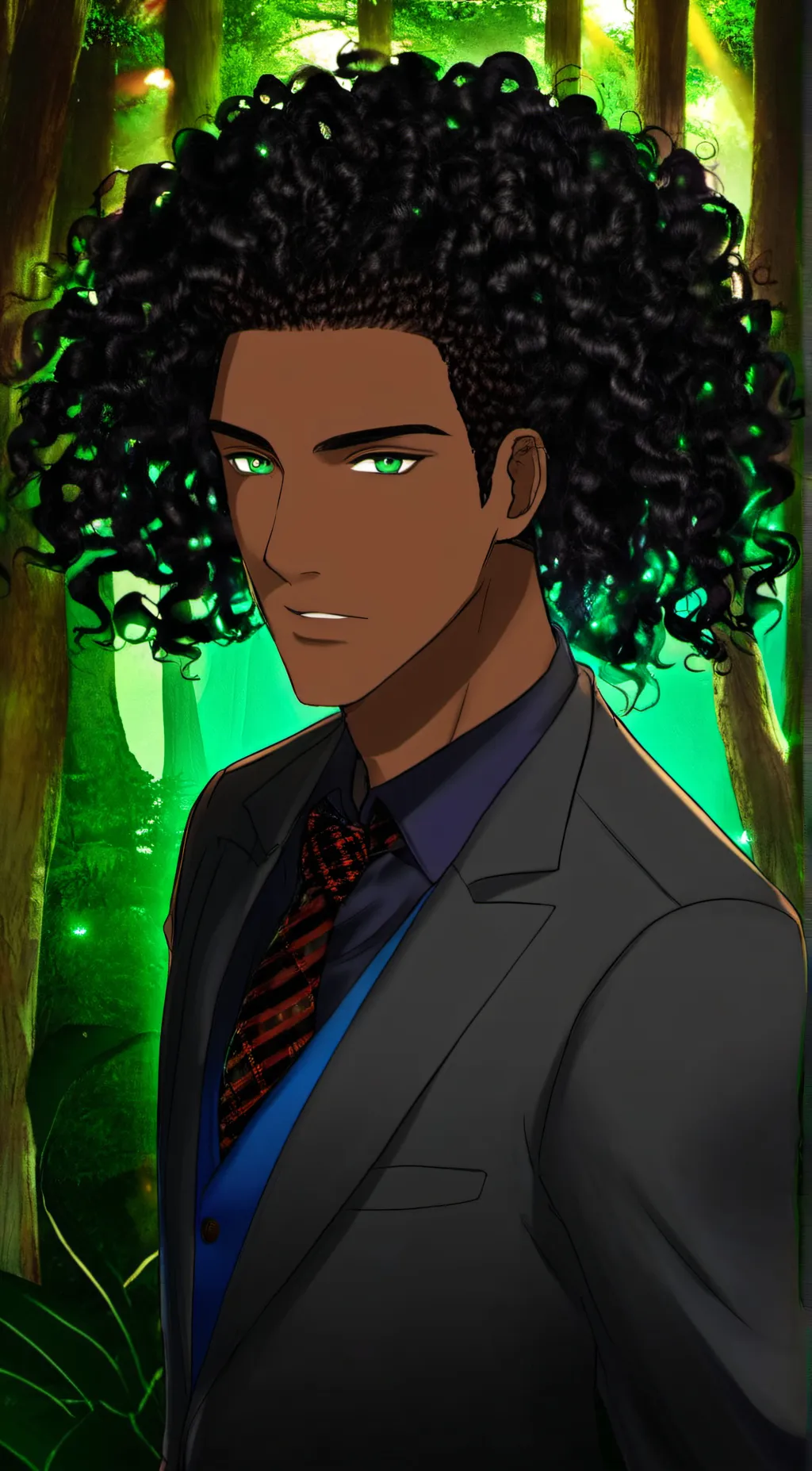 ai character: Aaron Williams  background