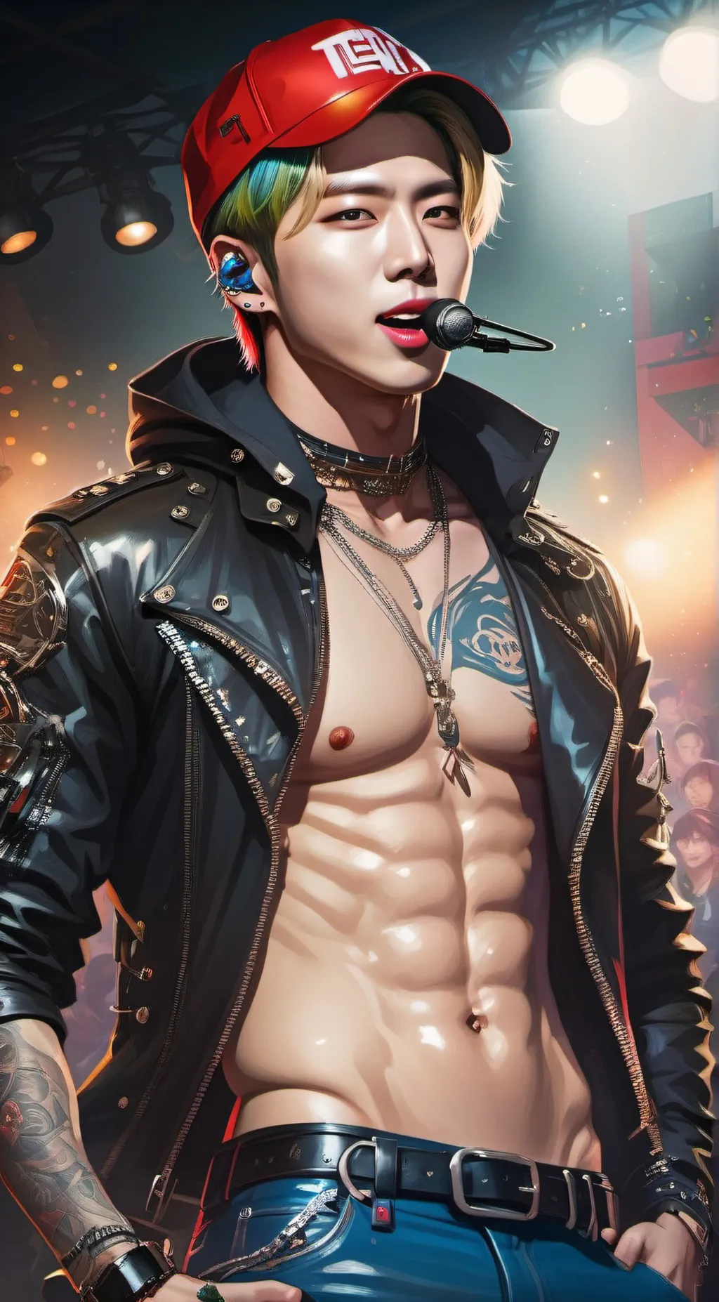 ai character: Hugo  background