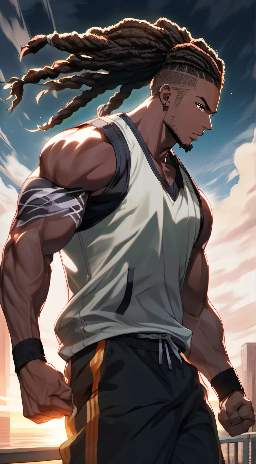 ai character: Skrapt background