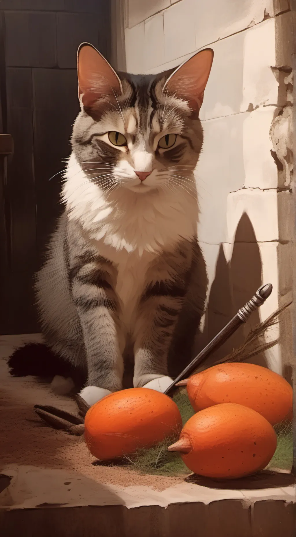 ai character: Kitty background