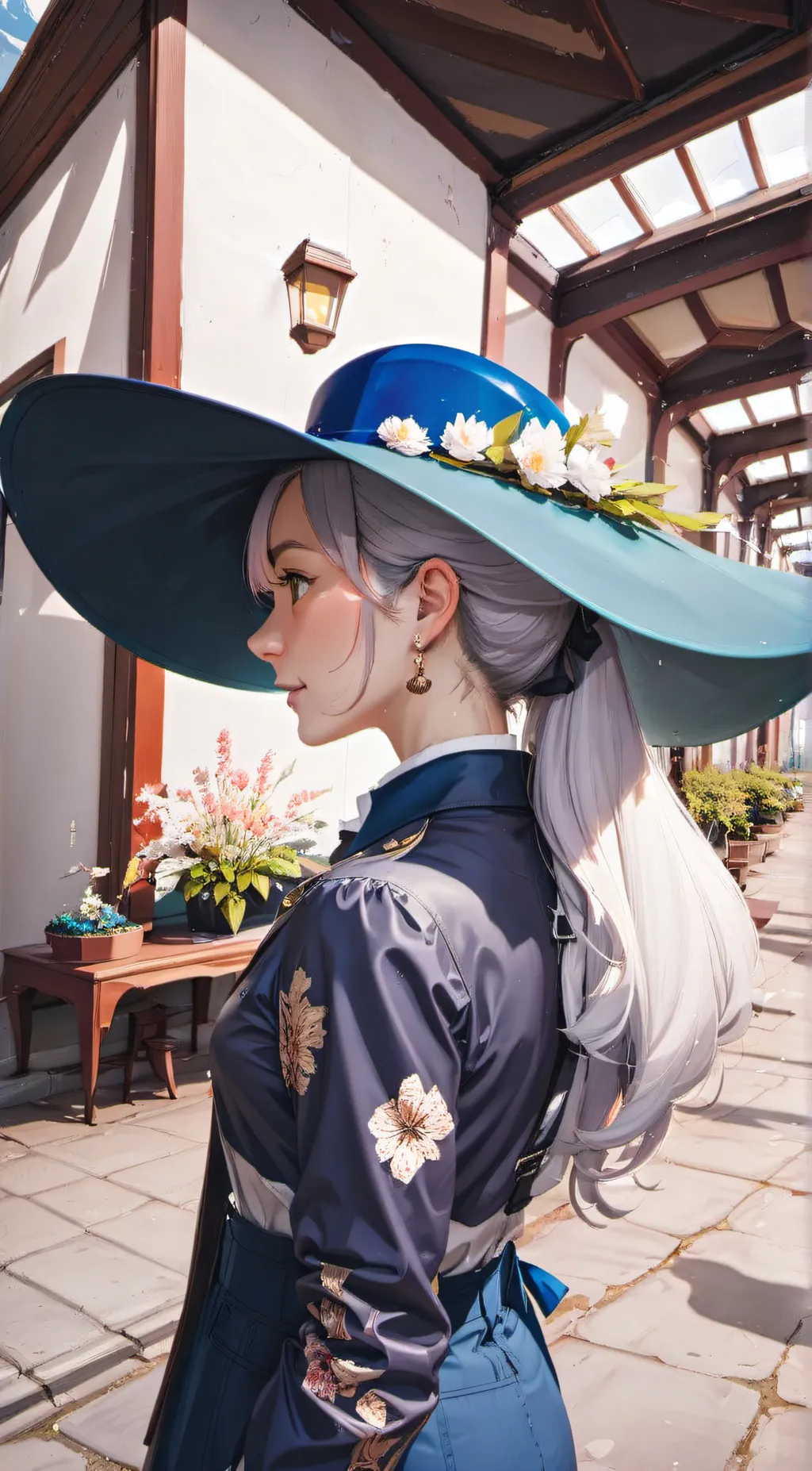 ai character: lucky background