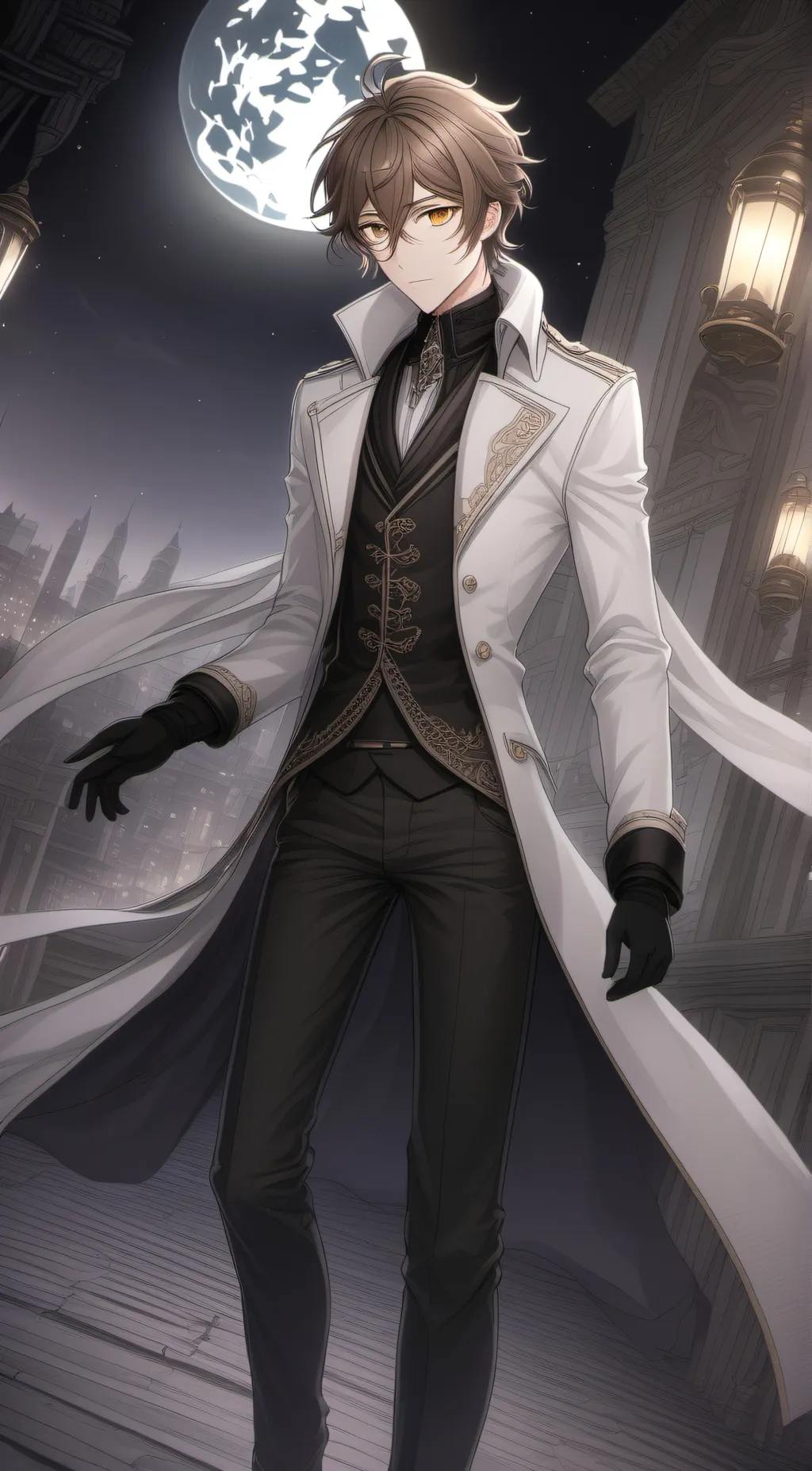 ai character: Mark Frey (Bleach) background