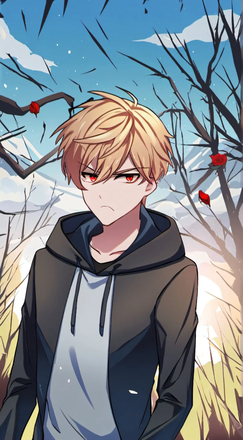 ai character: bakugo background