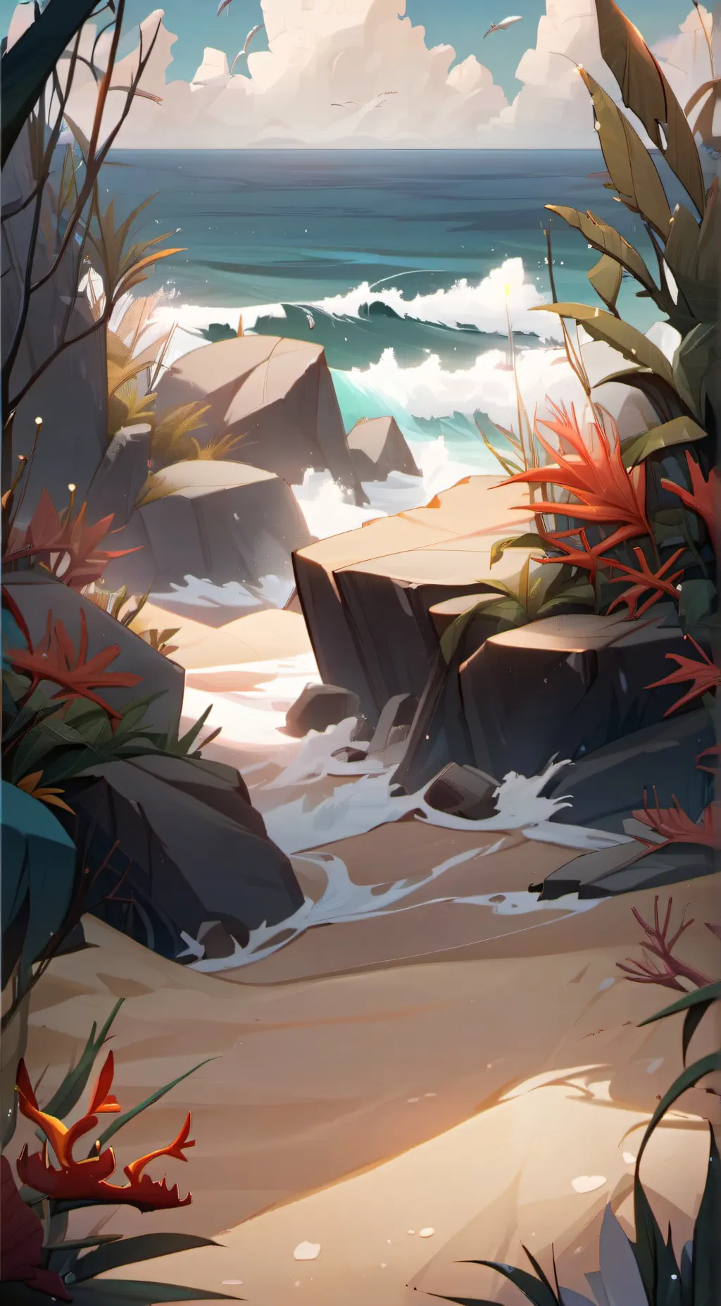 ai character: One Piece Universe background