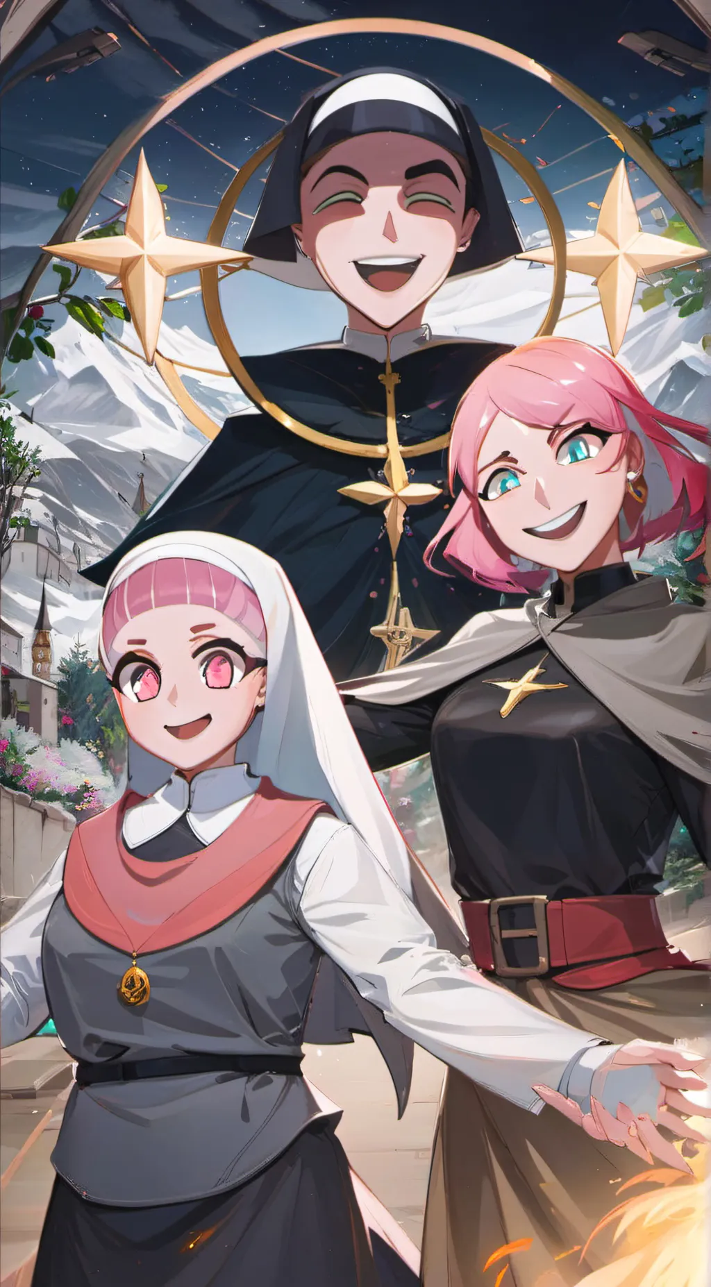 ai character: Sarv, ruv and selv background