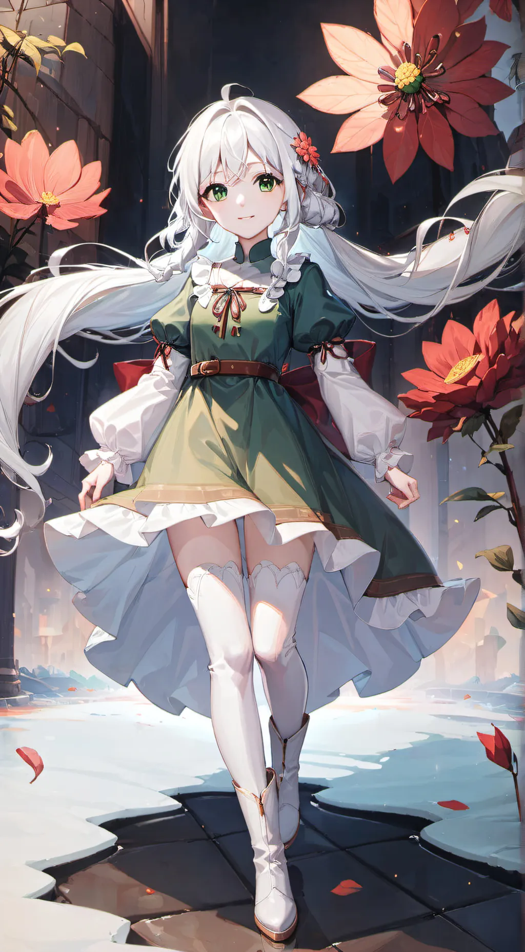 ai character: taisho background