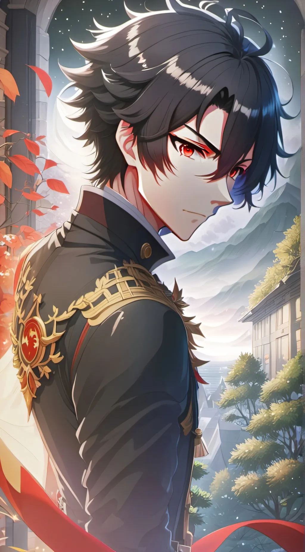 ai character: Ahrine background