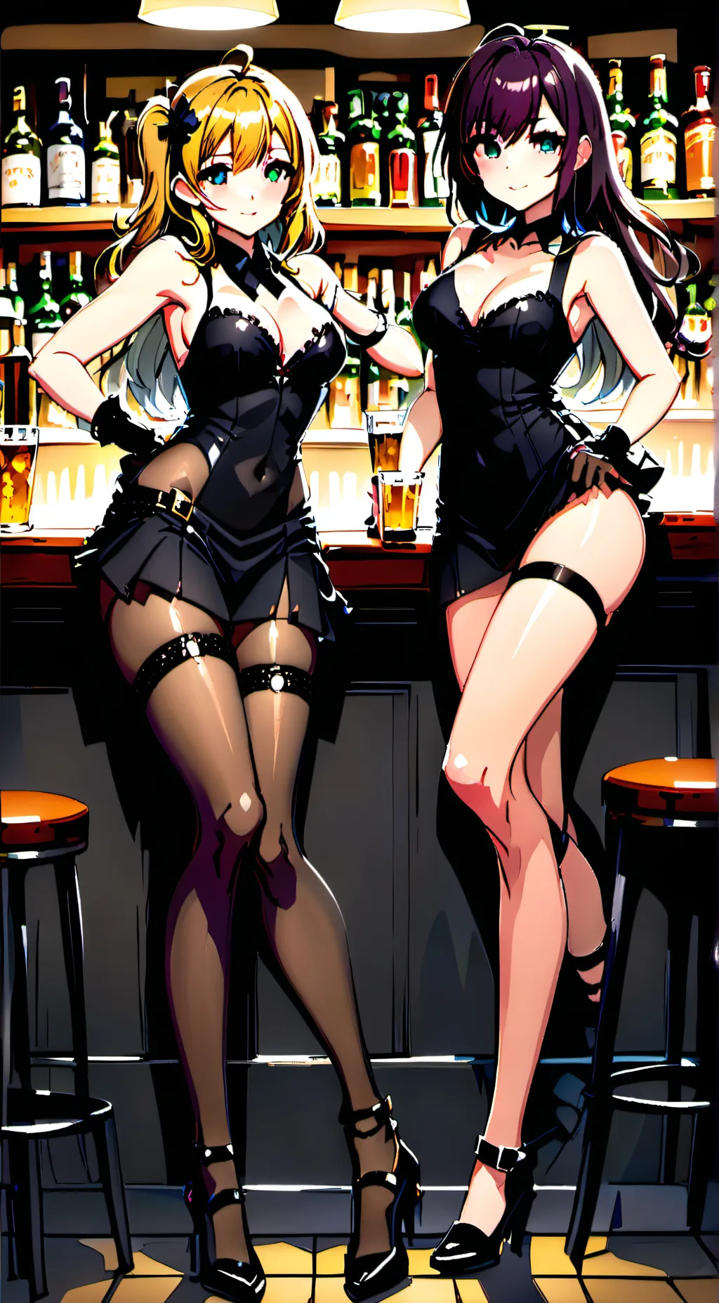 ai character:  Chloe and May background