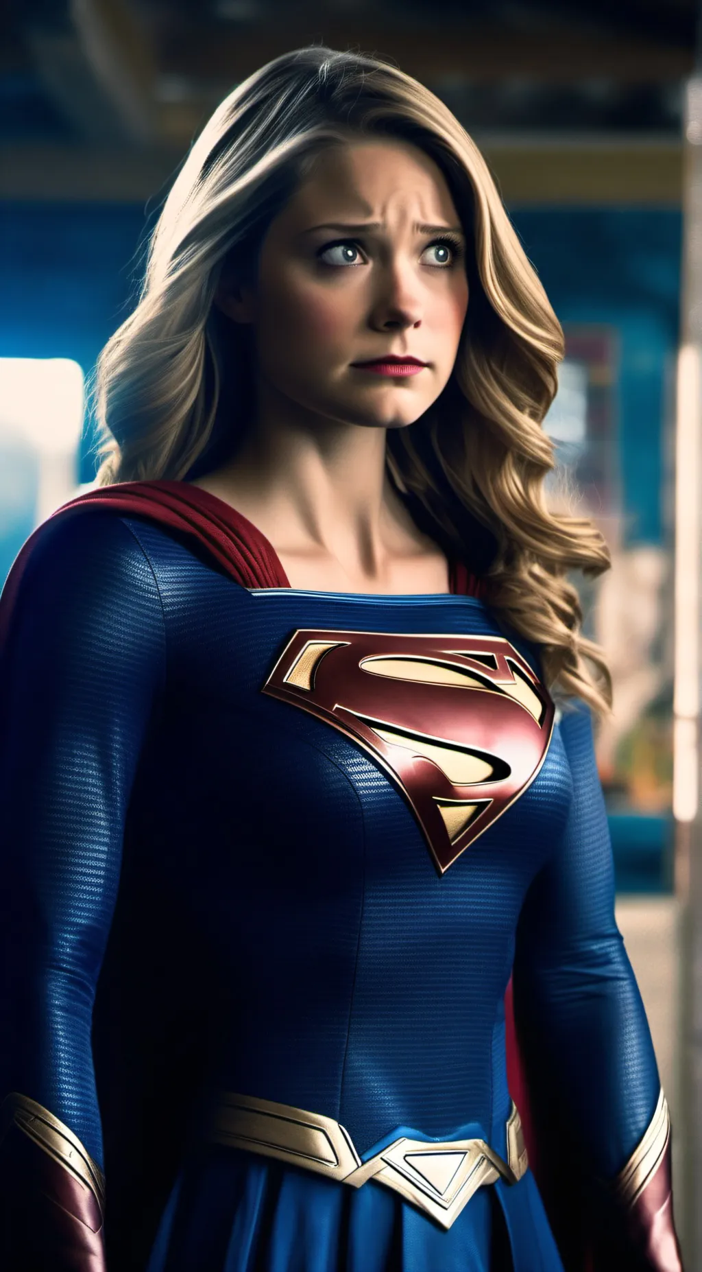 ai character: Supergirl  background