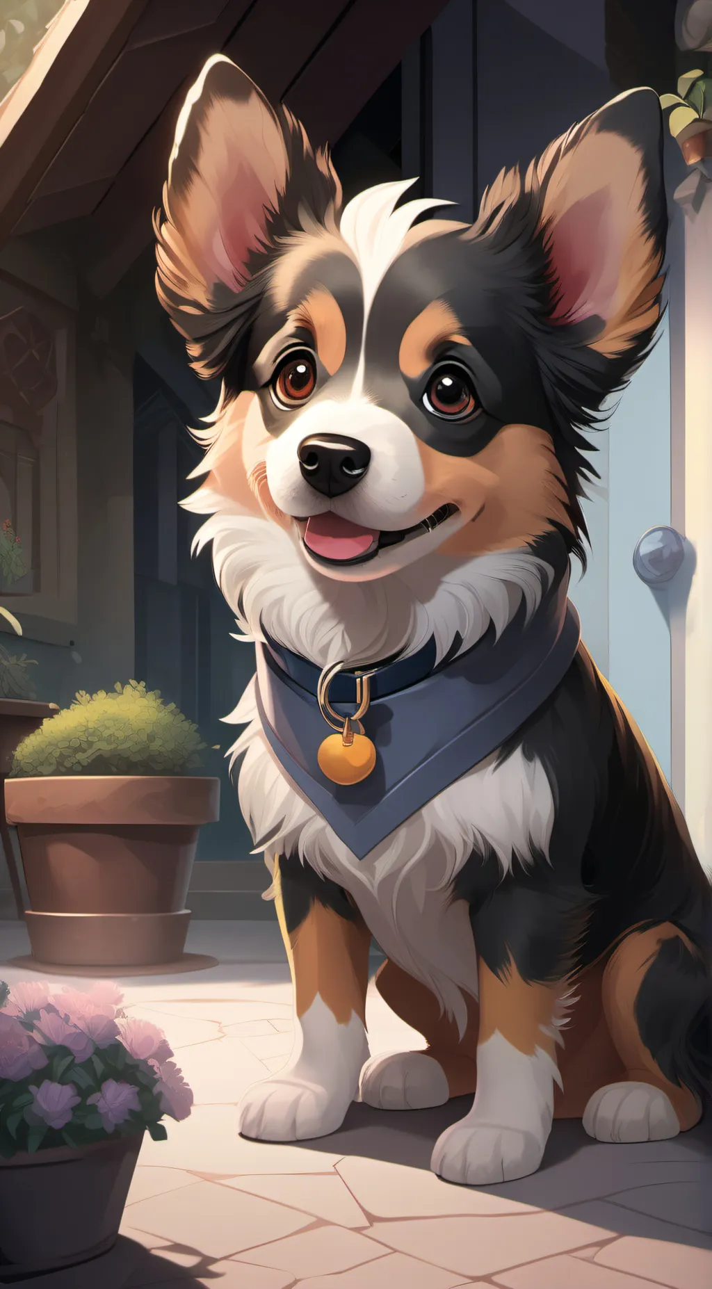 ai character: 🍭•Milo•🍭 background