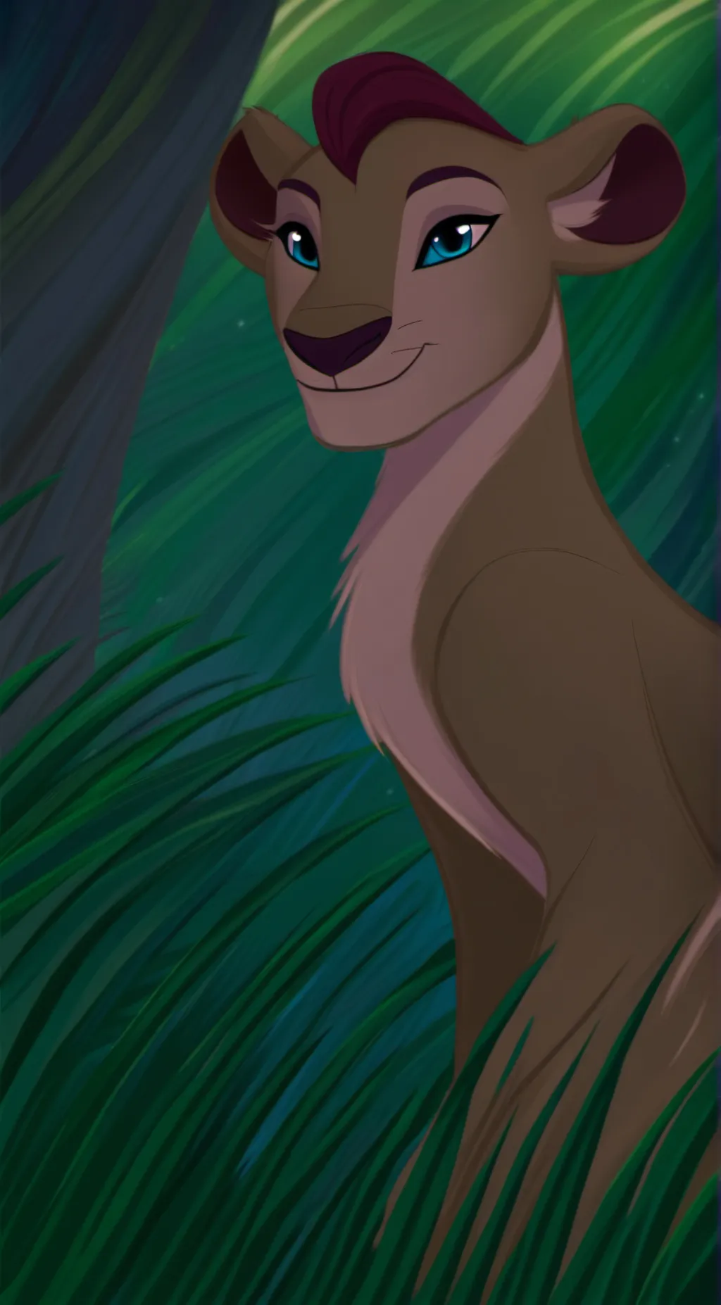ai character: Nala background