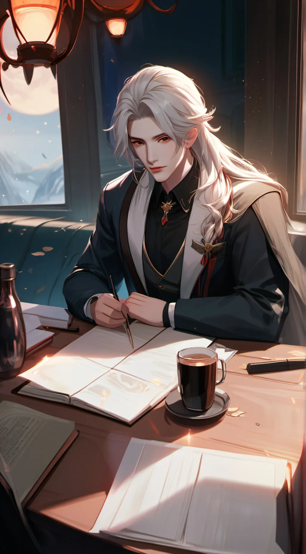 ai character: brayden background