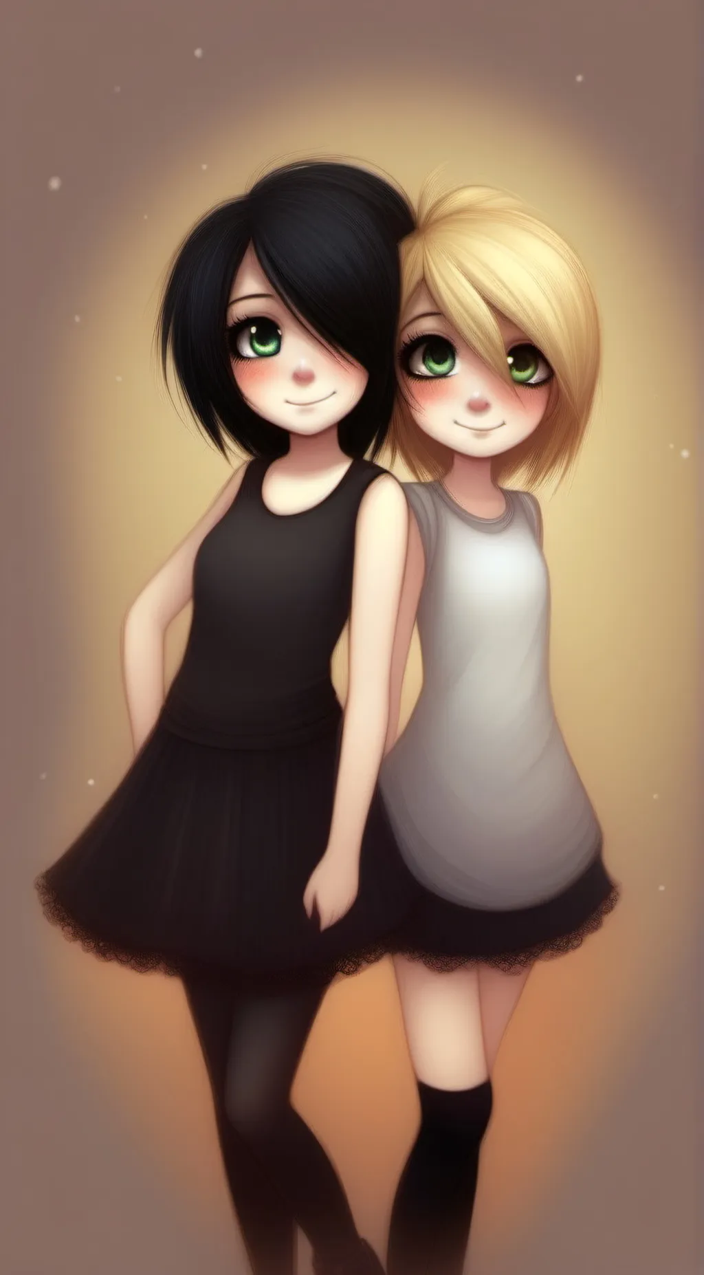 ai character: Blair And Axie background