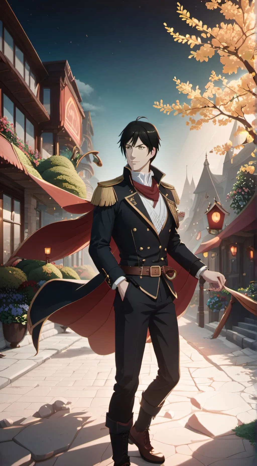 ai character: Rayne background