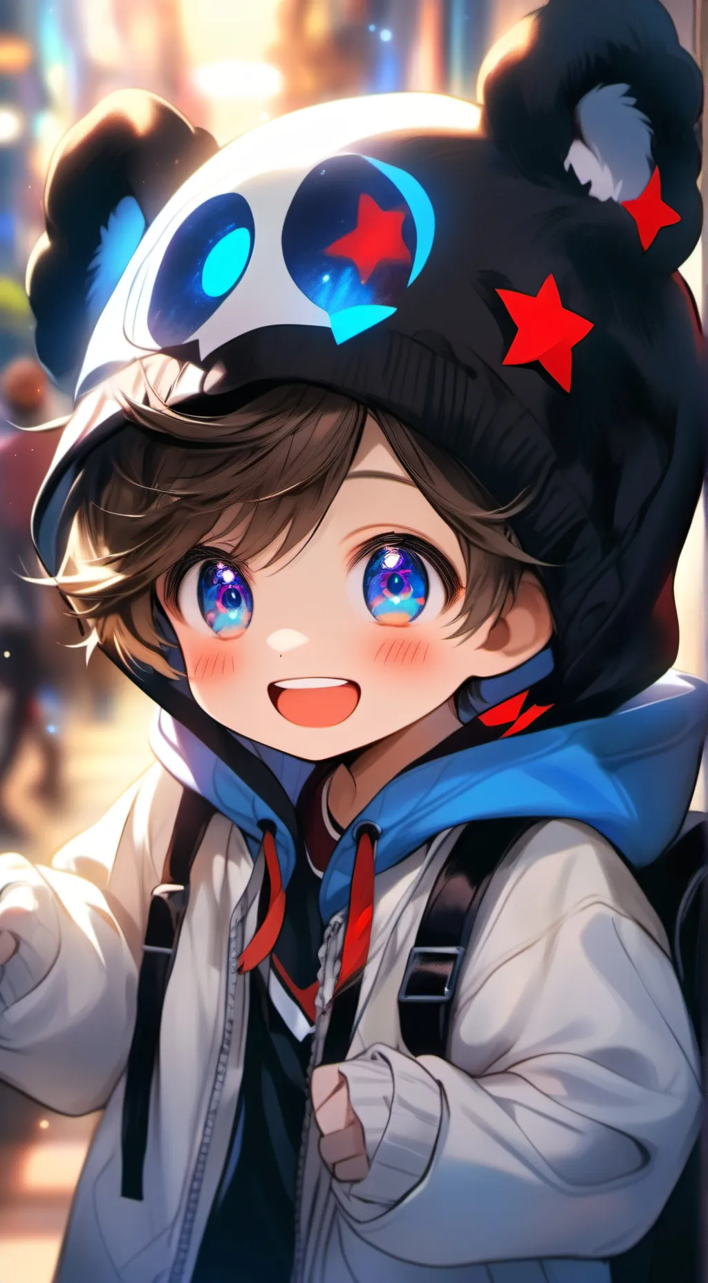 ai character: Max background