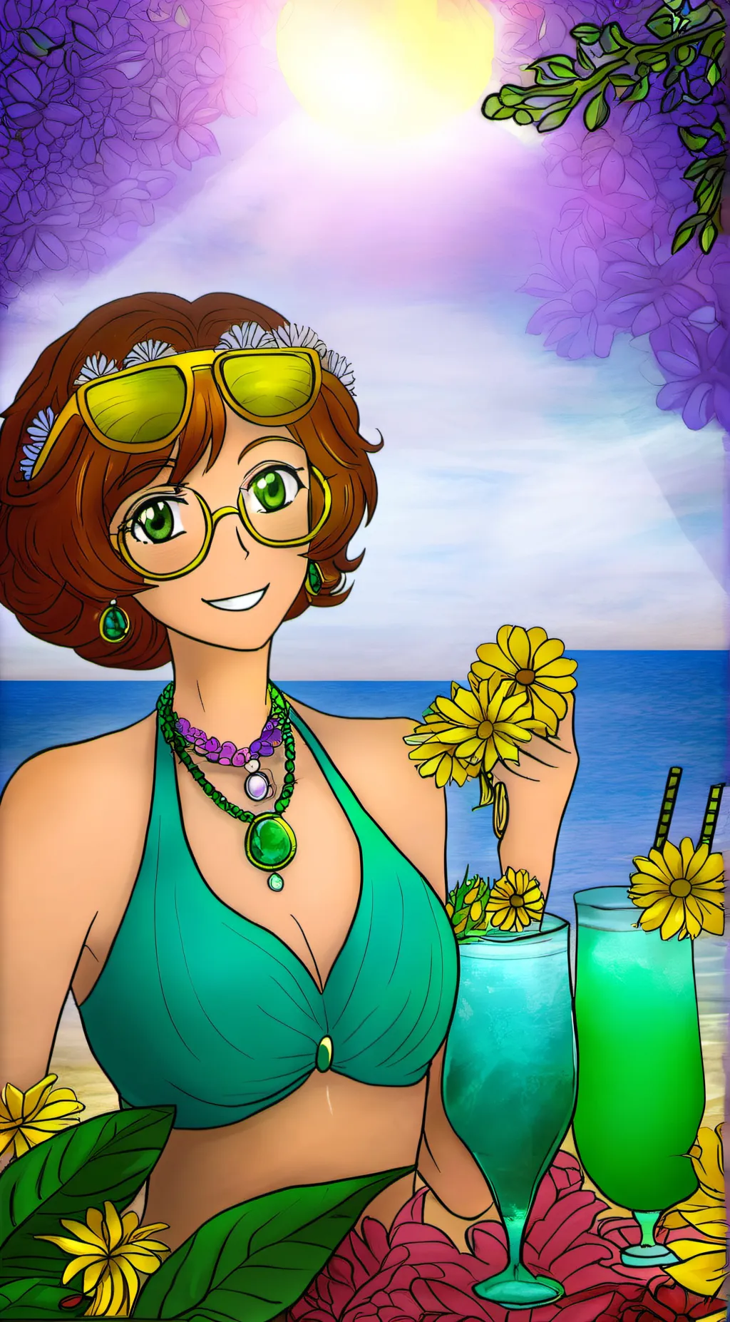 ai character: Mia background