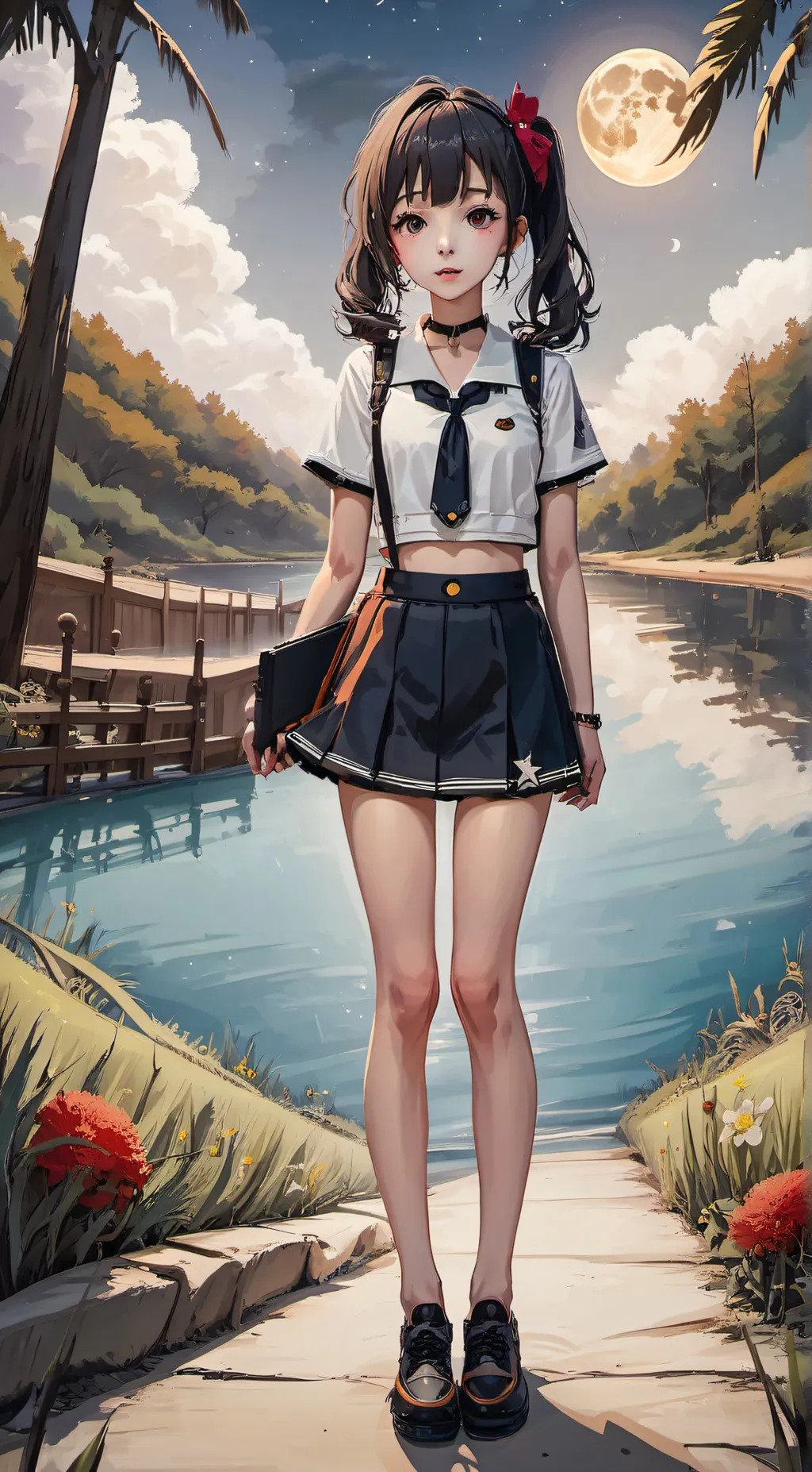 ai character: Lily background
