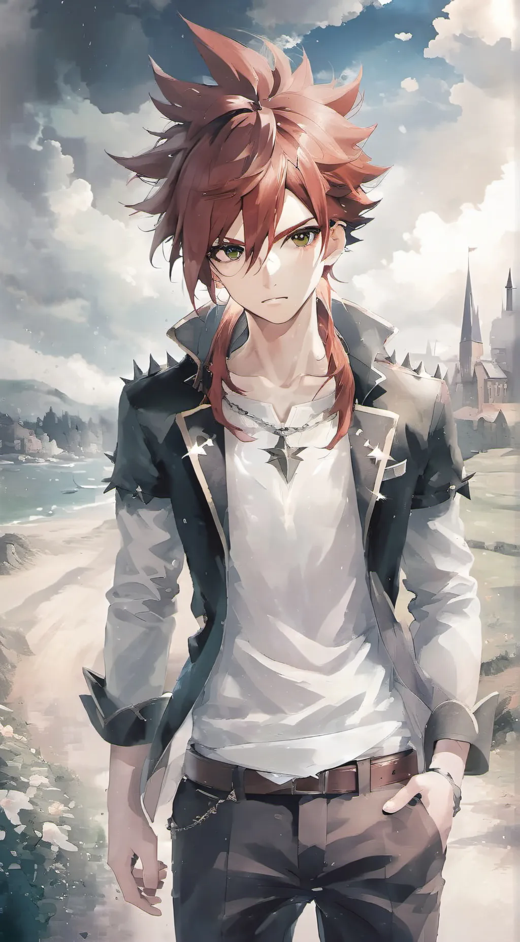 ai character: Kirishima background