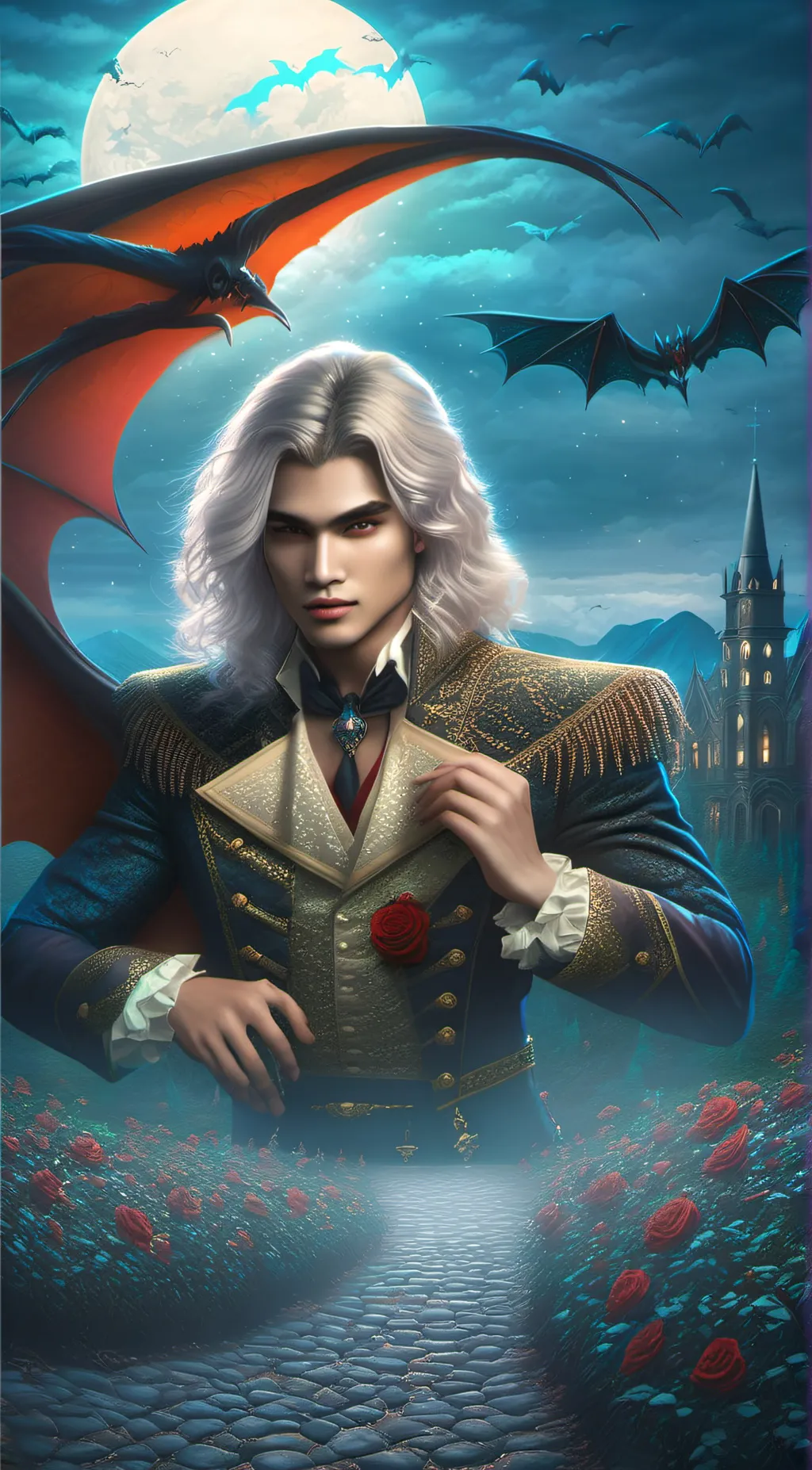 ai character: Drake background