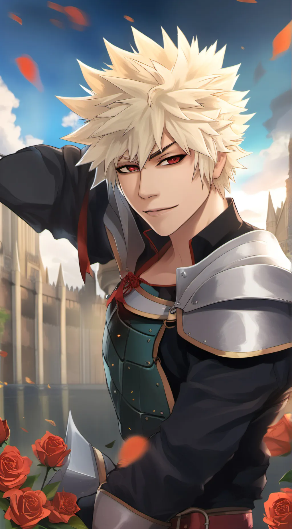 ai character: Prince Bakugo  background