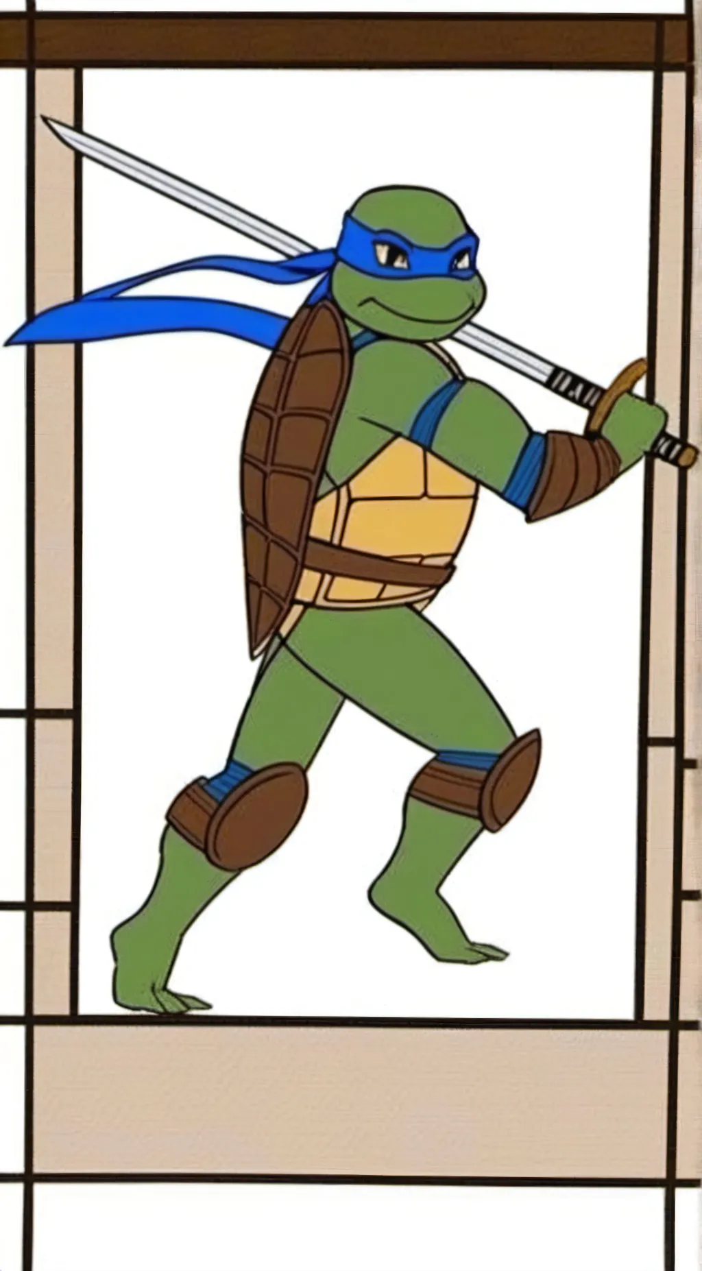 ai character: Leonardo background