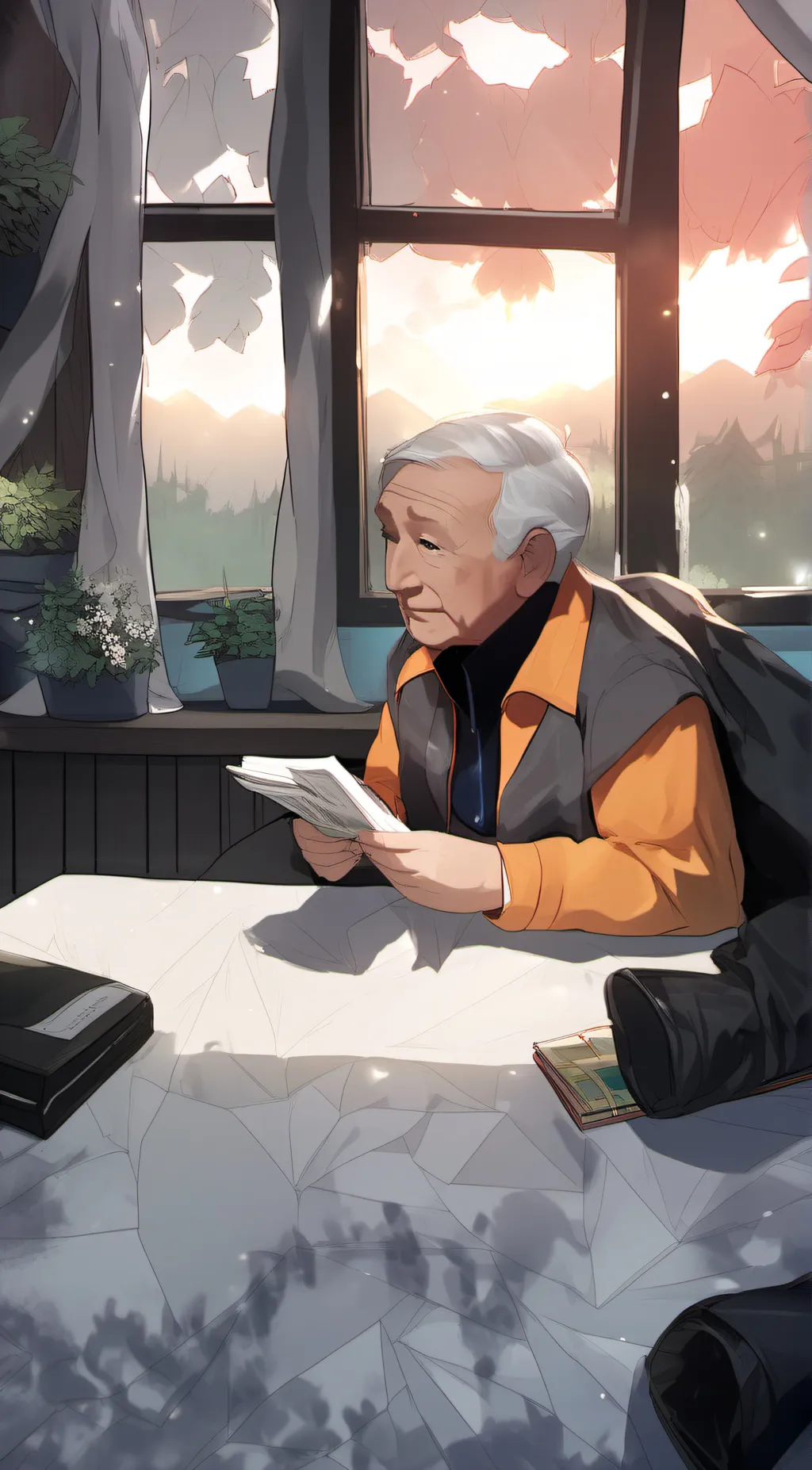 ai character: grandpa bob background