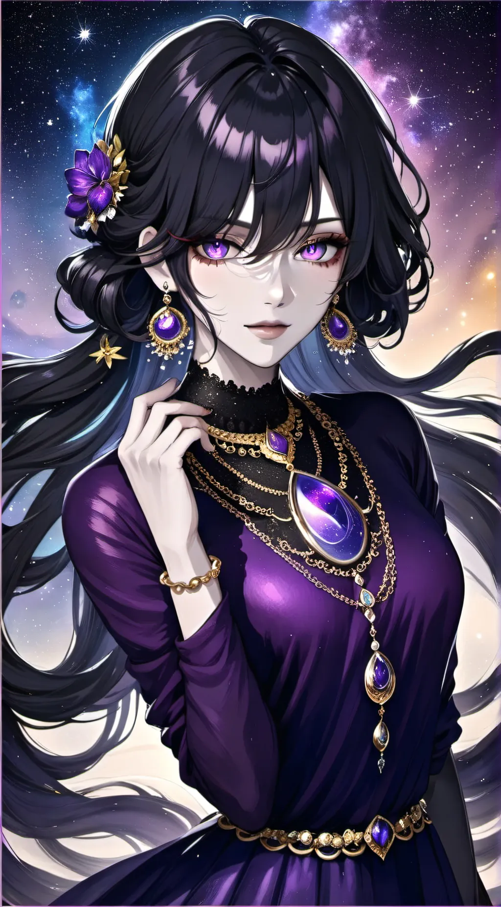 ai character: Sunny  background