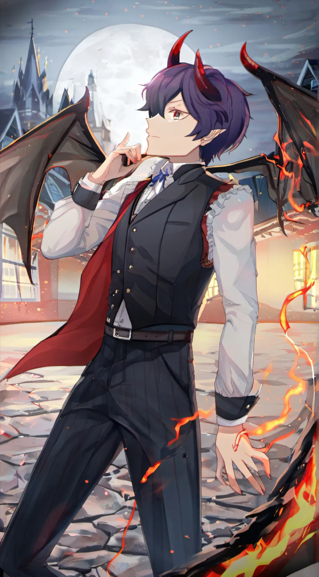 ai character: Levi background