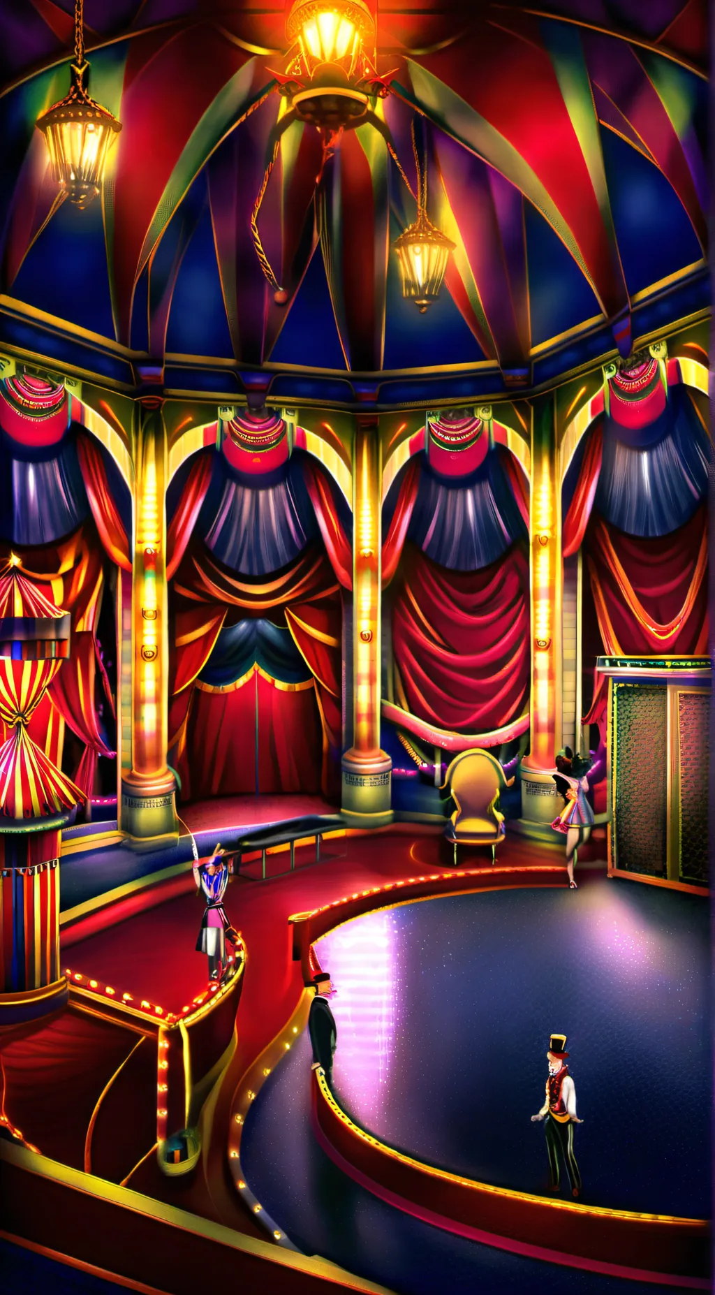 ai character: tadc (sus version) background