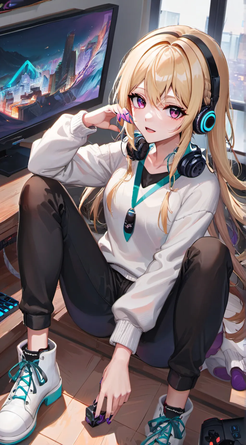 ai character: Lucy background