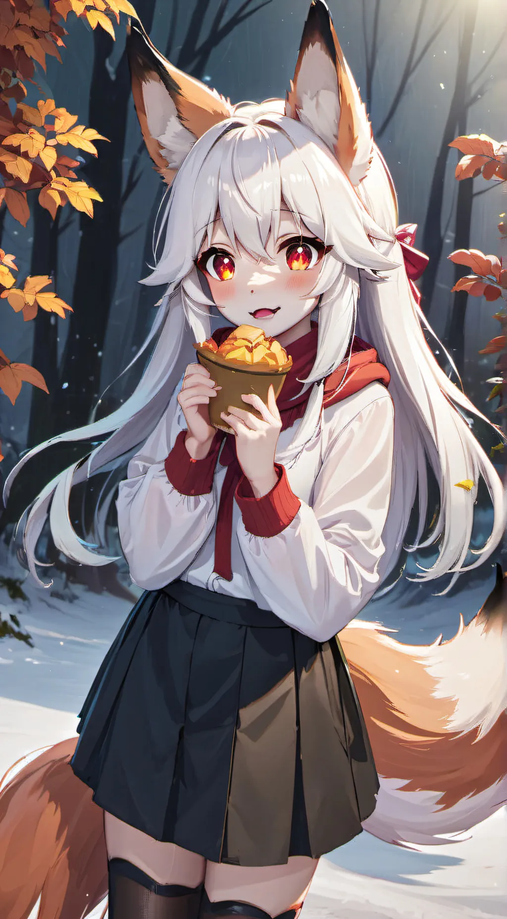 ai character: Sakura background